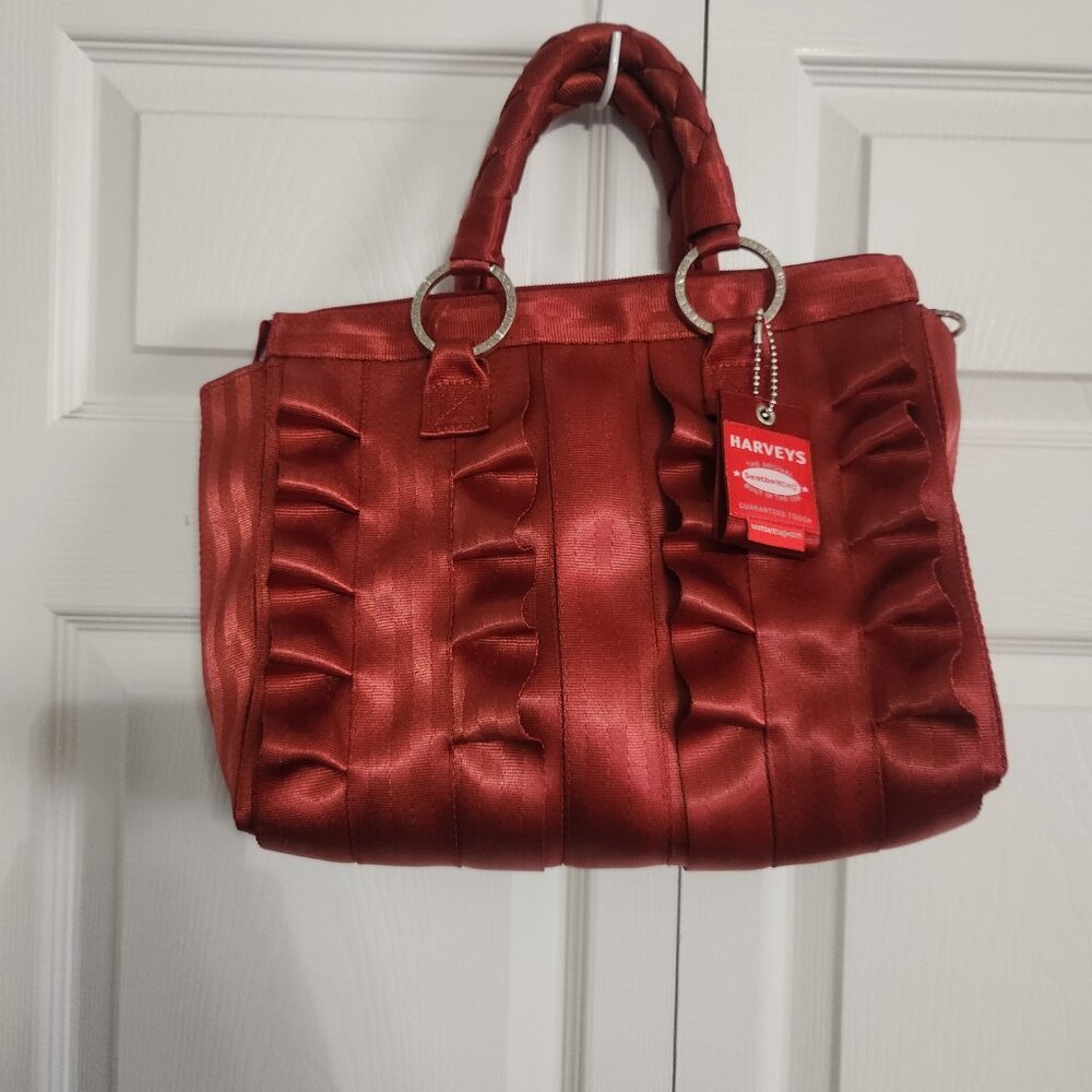 Harveys Original Classic Red Lola and Clutch Wallet - Picture 2 of 9